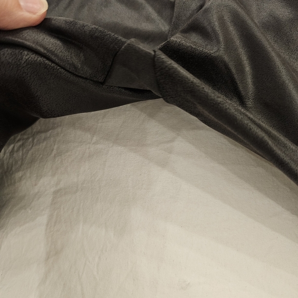 Spanx Black Faux Leather Moto Leggings MEDIUM - Picture 10 of 13